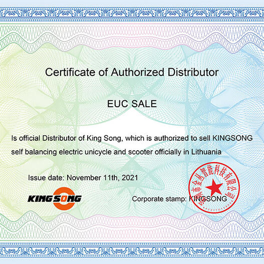 NEW !!!! EUC.SALE official KINGSONG distributor in Europe.