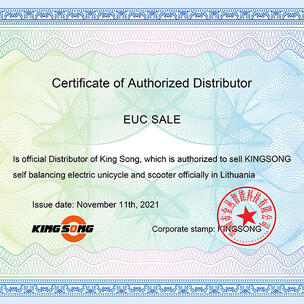 NEW !!!! EUC.SALE official KINGSONG distributor in Europe.