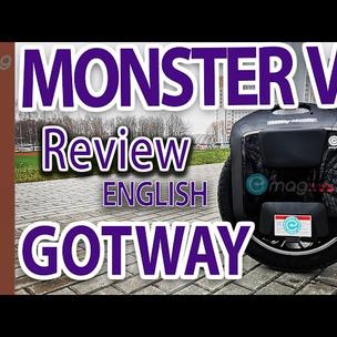 Gotway Monster V3 100v(1845wh) EUC revue complète